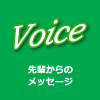 Voice｜先輩からのメッセージ