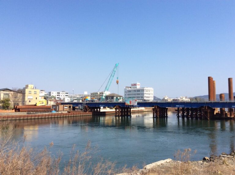 石巻内海橋災害復旧下部工工事 その１