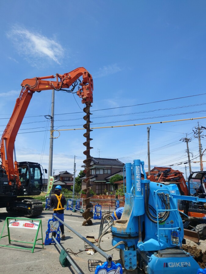 🌞硬質地盤も任せてください🌞